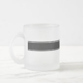 Tasse Givré Monogramme noir blanc (Gauche)