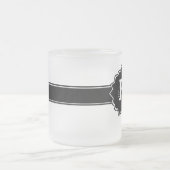 Tasse Givré Monogramme noir blanc (Centre)