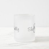 Tasse Givré Monogramme simple (Centre)