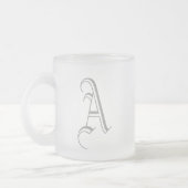 Tasse Givré Monogrammes (Gauche)