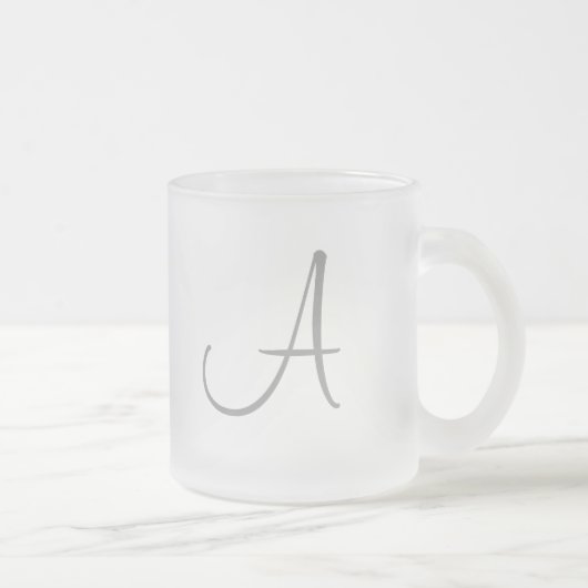 Tasse Givré Monogrammes (Droit)