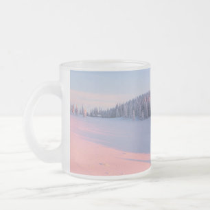 Tasse Givré Montagnes neigeuses