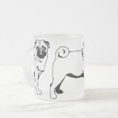 Tasse Givré Mops Carlin (Devant gauche)