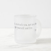 Tasse Givré Moralité (Devant droit)