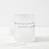 Tasse Givré Moralité (Devant gauche)