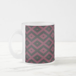 Tasse Givré Motif bourguignon et diamant noir