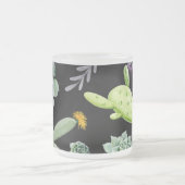 Tasse Givré Motif Cactus 2 (Centre)