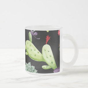 Tasse Givré Motif Cactus 2