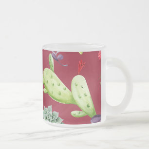 Tasse Givré Motif Cactus 4
