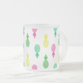 Tasse Givré Motif d'ananas tropical coloré et mignon (Devant droit)