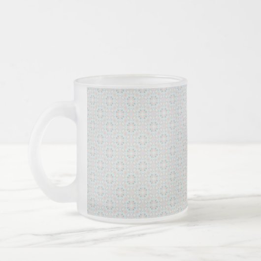 Tasse Givré Motif de coquillages en continu (Gauche)