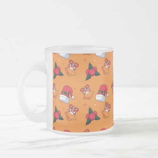 Tasse Givré Motif de Noël 90 (Gauche)