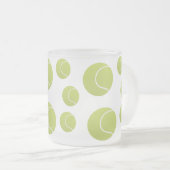 Tasse Givré motif de tennis (Devant droit)