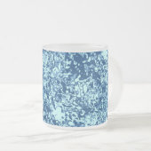 Tasse Givré Motif d'eau no 1 Black BG (Devant droit)