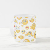 Tasse Givré Motif Emoji (Devant gauche)