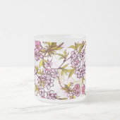 Tasse Givré Motif en fleurs de cerisiers (Centre)