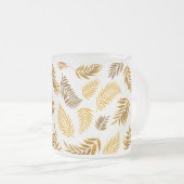 Tasse Givré Motif Feuille tropical 22 (Devant droit)