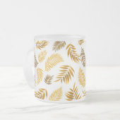 Tasse Givré Motif Feuille tropical 22 (Devant gauche)