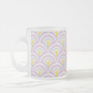 Tasse Givré Motif Pastel en Coquille