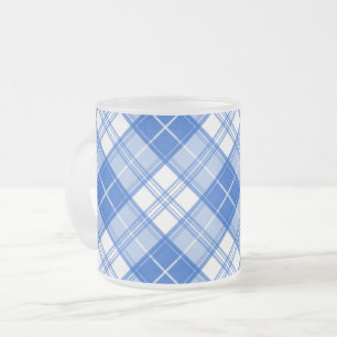 Tasse Givré Motif Tartan Brun Blanc yxm0uat9