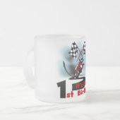 Tasse Givré Moto Racing 1er Anniversaire Tshirts et cadeaux (Devant gauche)