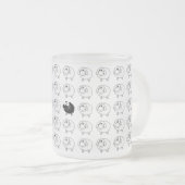 Tasse Givré Moutons noirs (Devant droit)
