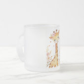 Tasse Givré "Mug en verre girafe" (Devant gauche)
