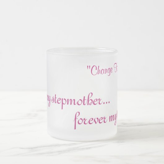 Tasse Givré mugFirst ma belle-mère (Centre)