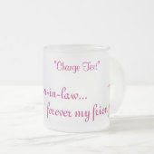 Tasse Givré mugFirst ma belle-soeur (Devant droit)