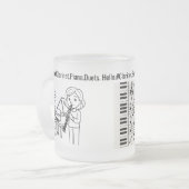 Tasse Givré Musique (Devant gauche)