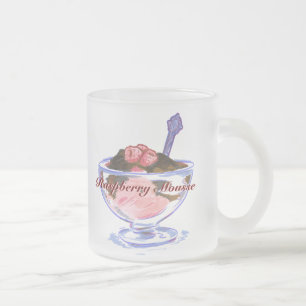 Tasse Givré Musique à crème glacée framboise