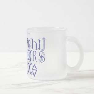 Tasse Givré Musique Alphabet