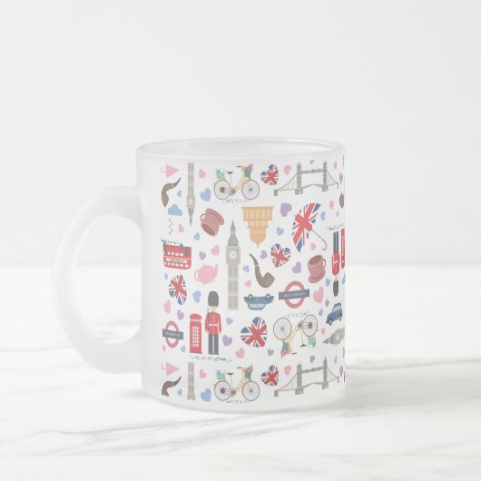 Tasse Givré Musique classique londonienne (Gauche)