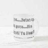 Tasse Givré Musique d'avant (Devant droit)