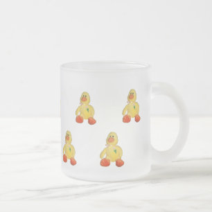 Tasse Givré Musique de canard jaune