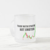 Tasse Givré Musique de collection de trader de jour Forex (Devant gauche)