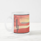 Tasse Givré Musique de coucher de soleil Kokopelli (Gauche)
