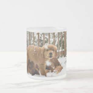 Tasse Givré Musique de Noël de Noël de marionnettes - Golden R