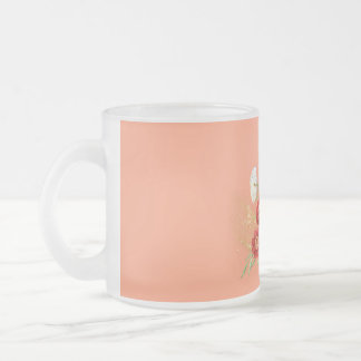 Tasse Givré Musique de verre de fleurs