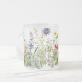 Tasse Givré Musique florale congelée (Devant gauche)