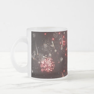 Tasse Givré Musique Frosted Fireworks