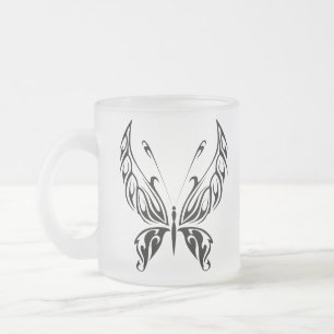 Tasse Givré Musique Silhouette Papillon