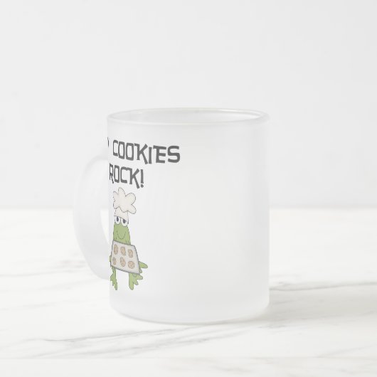 Tasse Givré My Cookies Rock Tshirts et cadeaux (Devant gauche)