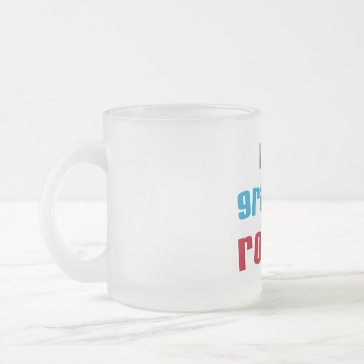 Tasse Givré My Grampa Rocks T-shirts et cadeaux (Gauche)