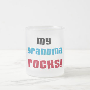Tasse Givré My Grandma Rocks T-shirts et cadeaux