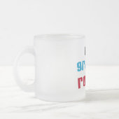 Tasse Givré My Granma Rocks T-shirts et cadeaux (Gauche)