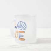 Tasse Givré My Great Love : la mer (Devant gauche)