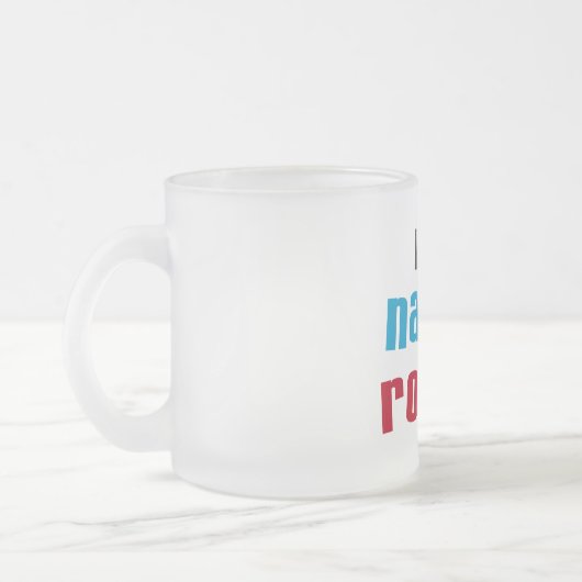 Tasse Givré My Nanna Rocks T-shirts et cadeaux (Gauche)