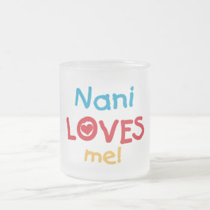 Tasse Givré Nani aime mes t-shirts et cadeaux