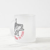 Tasse Givré Né au poisson (Devant gauche)